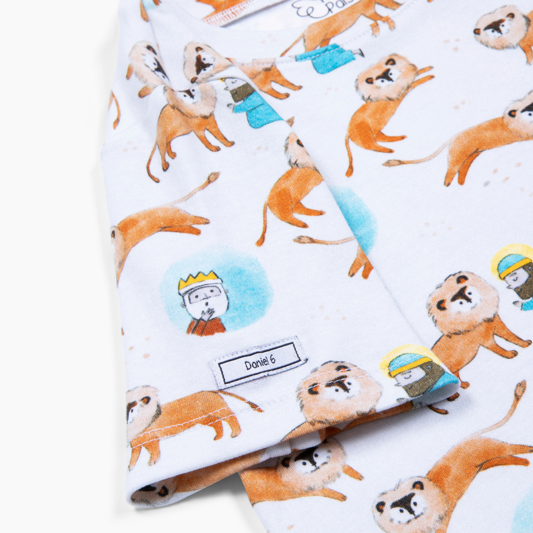 Daniel & The Lions Den PJ Shorts Set