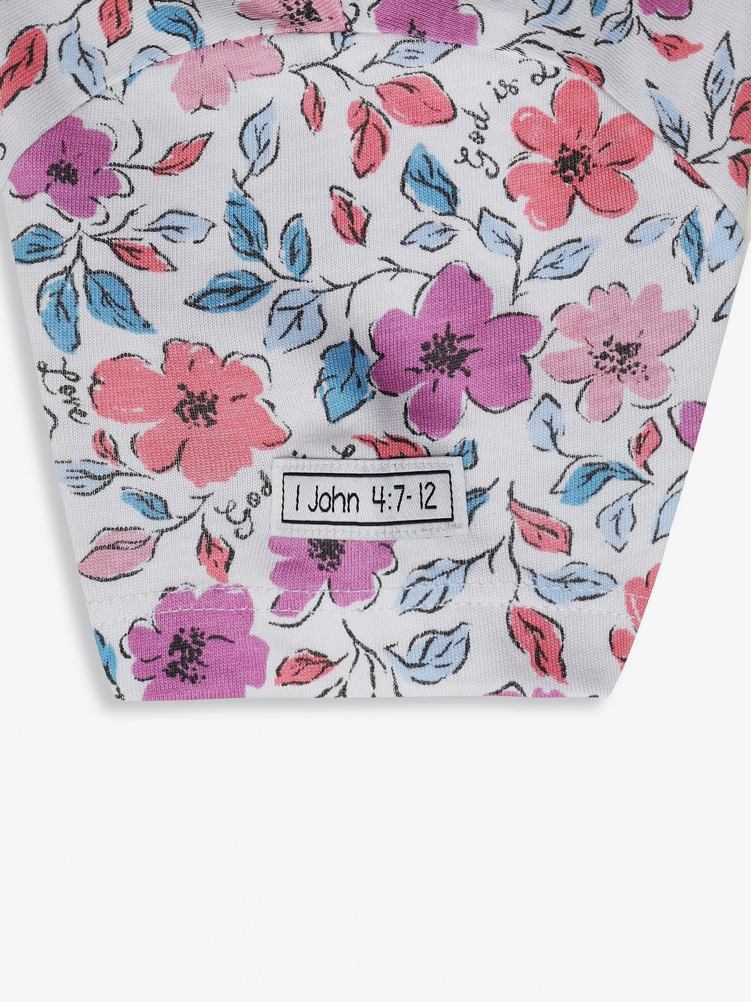 God is Love Short Sleeve Bodysuit Cotton