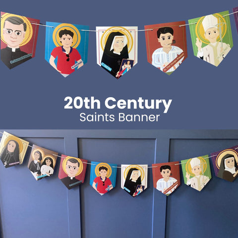 20th Century Saints Celebration Banner ✨