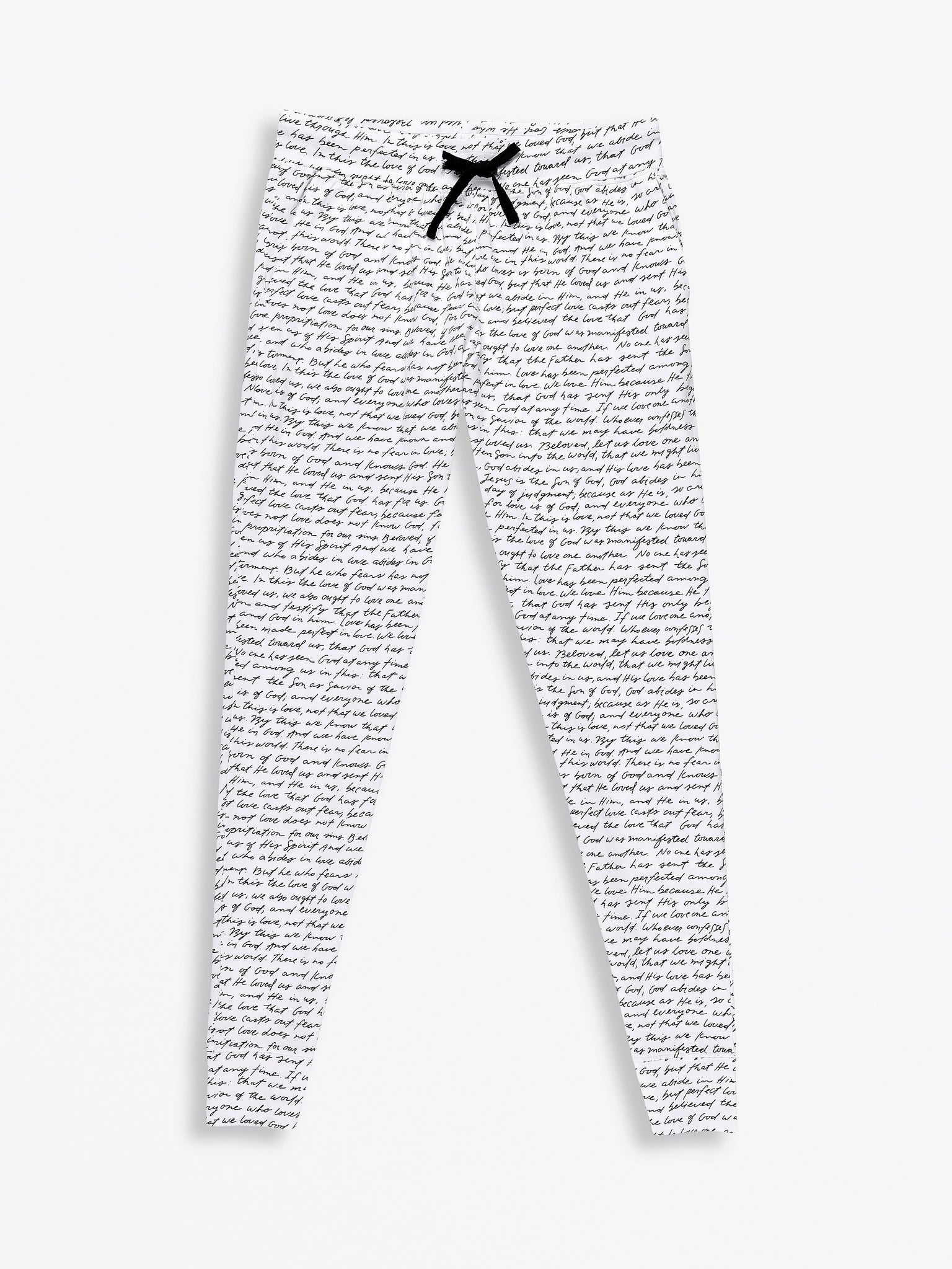 Love One Another Womens PJ Jogger Set Cotton