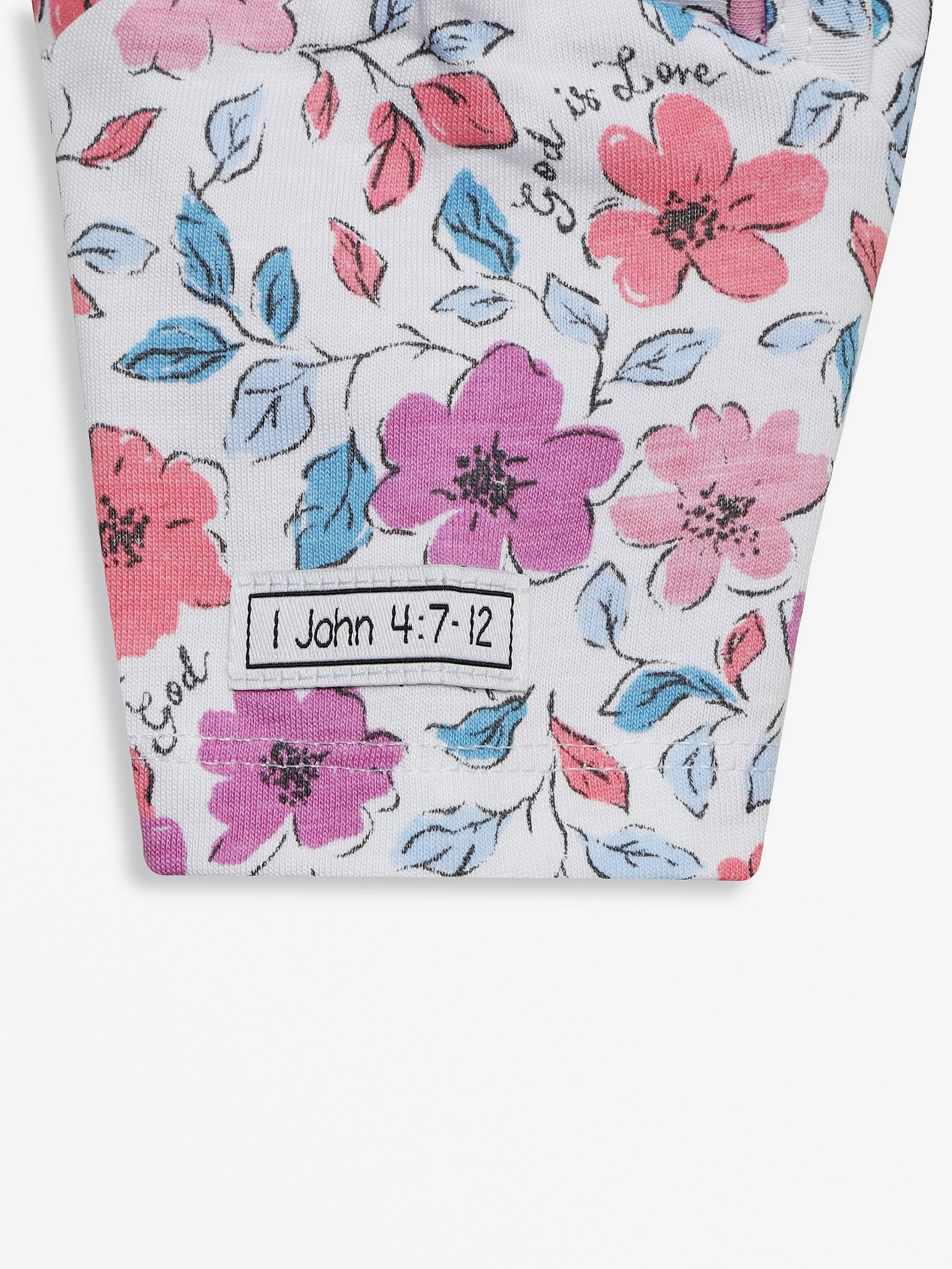 God is Love Long Sleeve Bodysuit Cotton