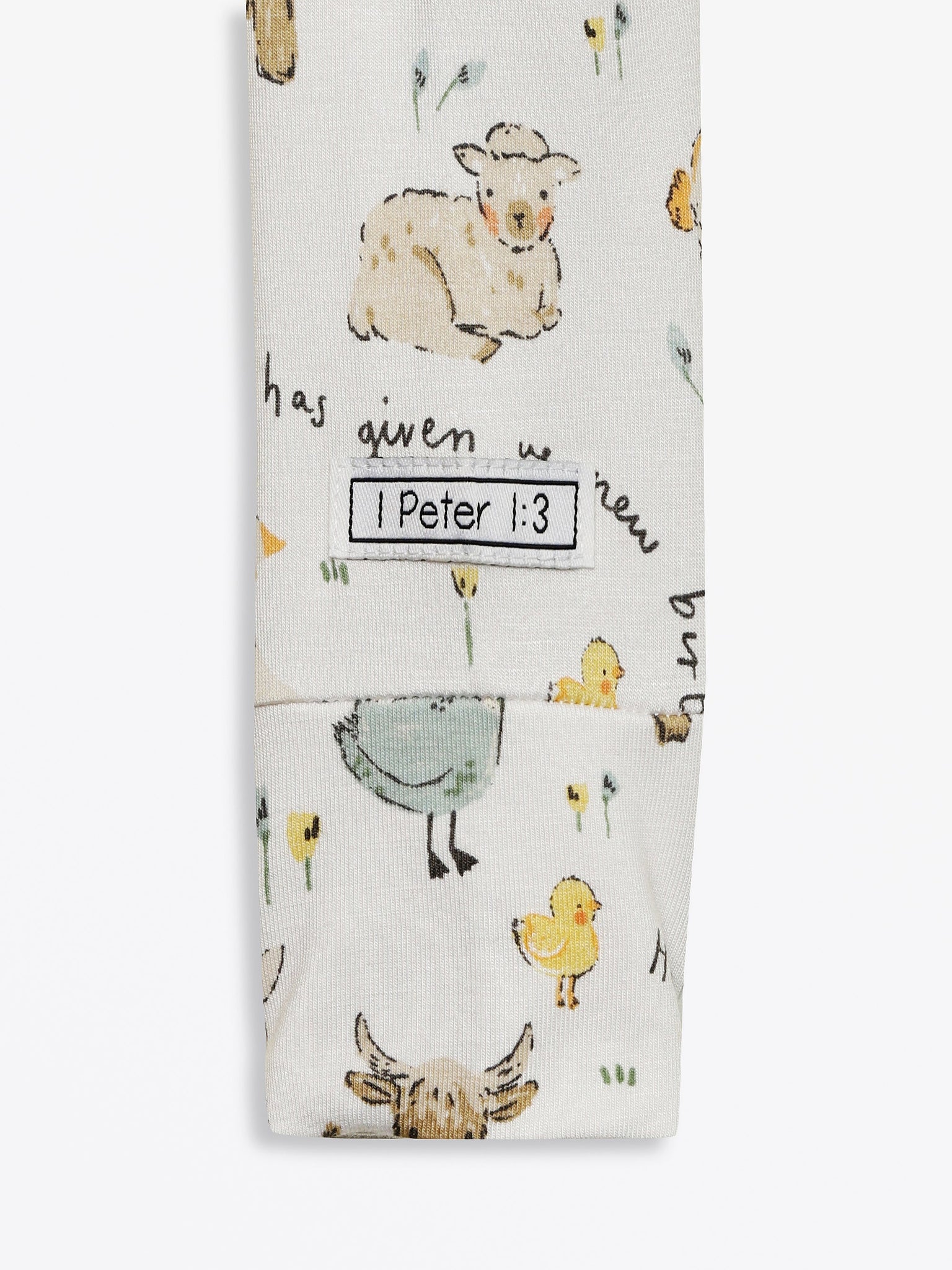 New Birth PJ Footed Onesie Bamboo