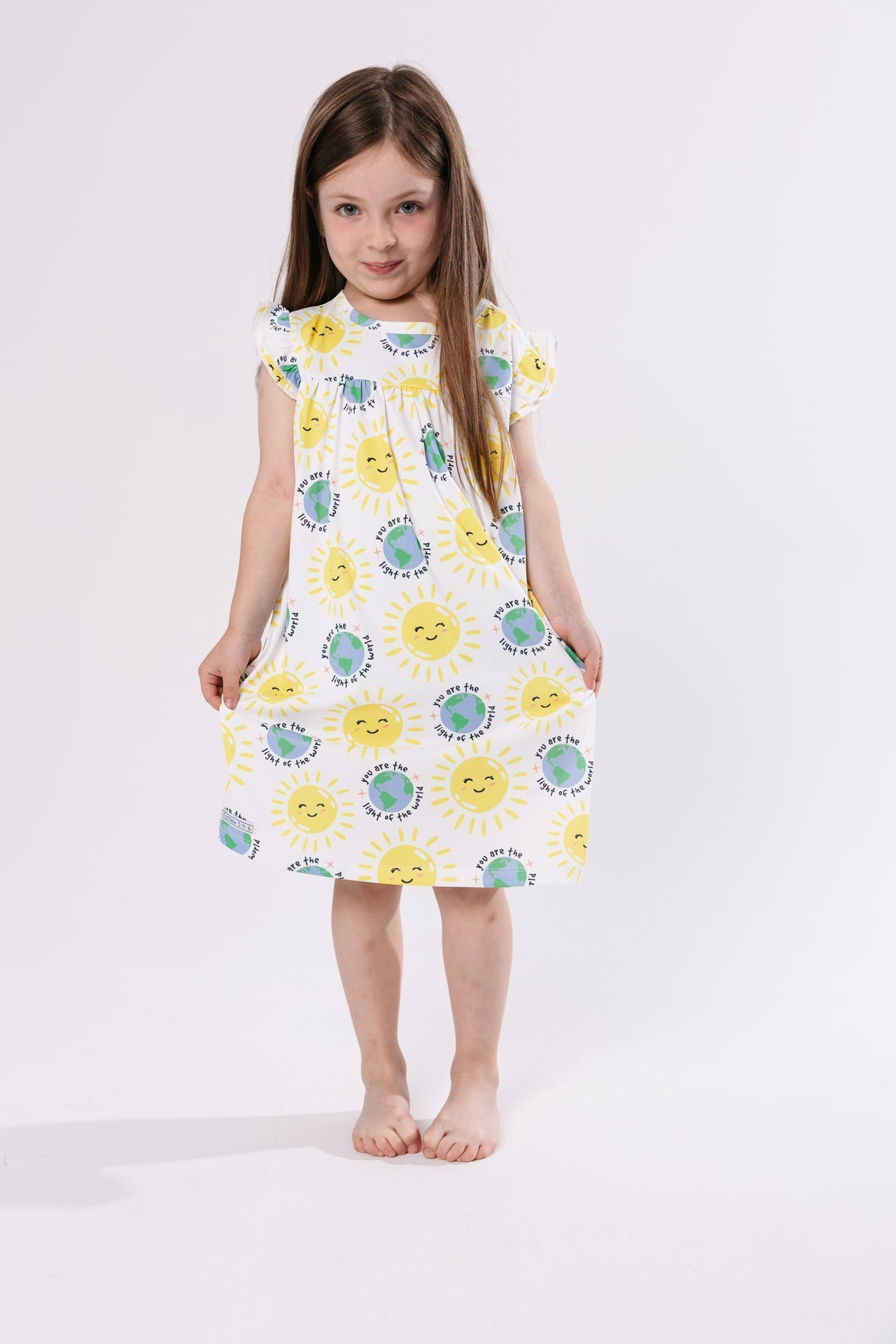 Light of the World PJ Girls Nightgown Polyester