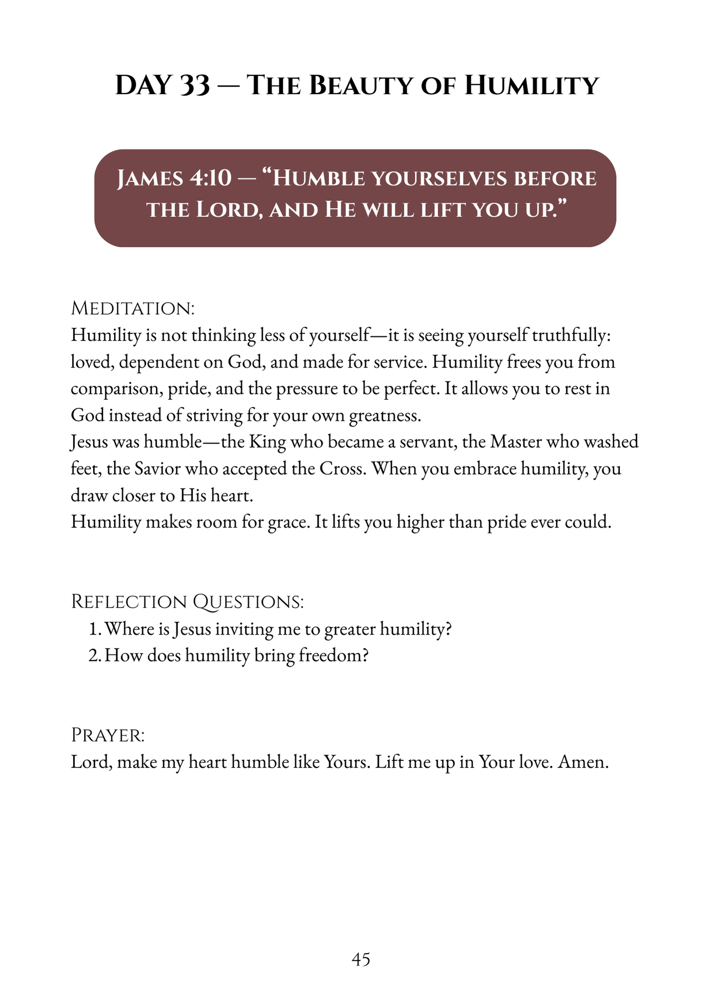 Return to Me: Lenten Prayer Guide
