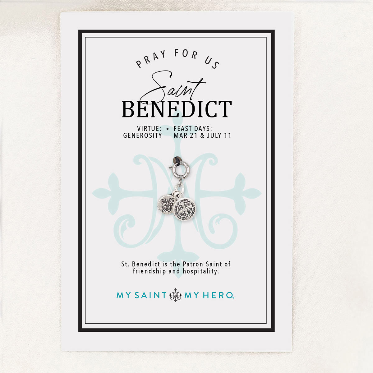 St. Benedict Medal Prayer Card