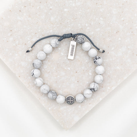 Peace Howlite Power Bracelet