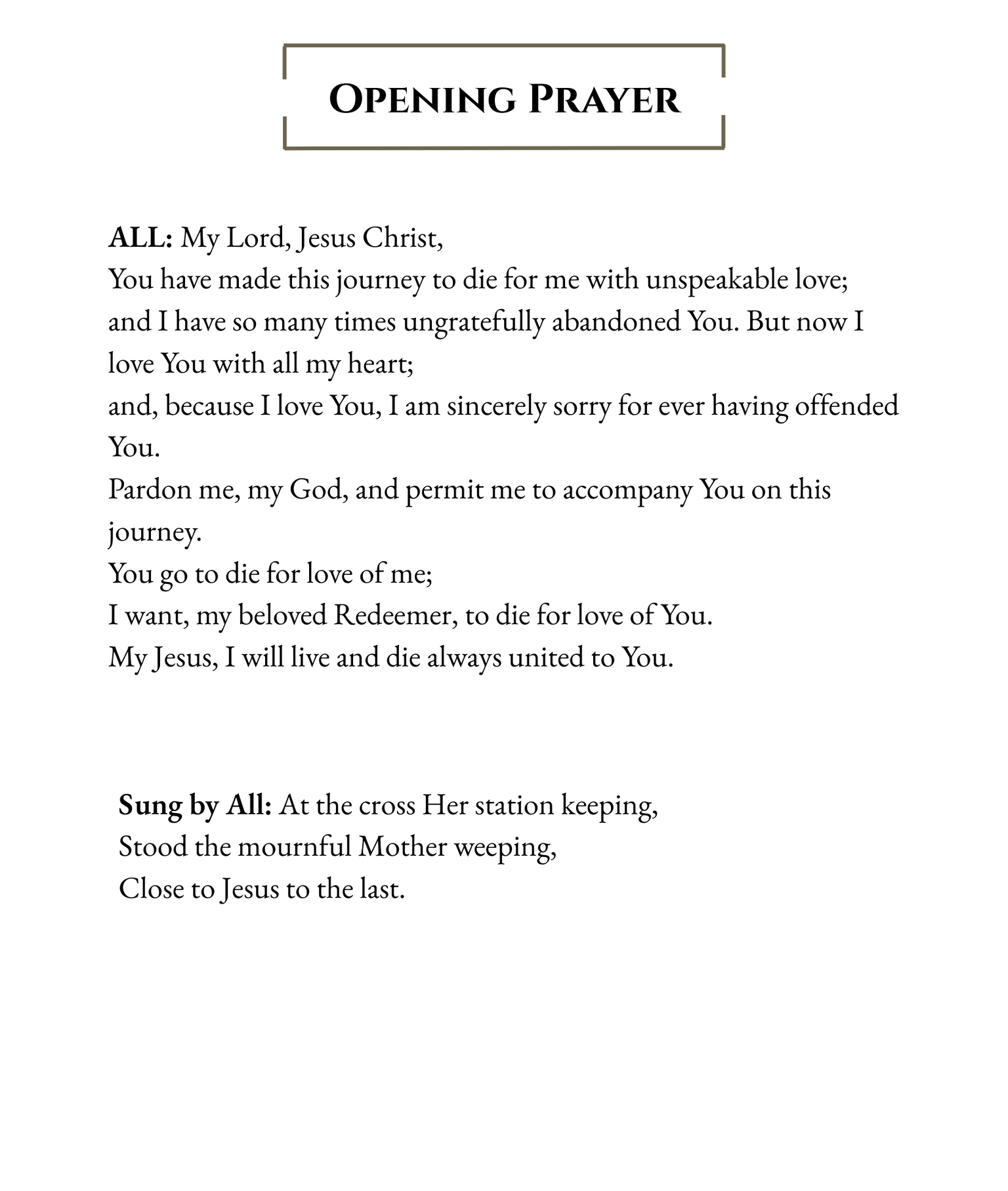 Stations of the Cross