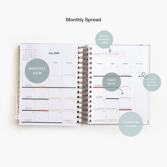 Catholic Academic Liturgical Planner // Big Layout