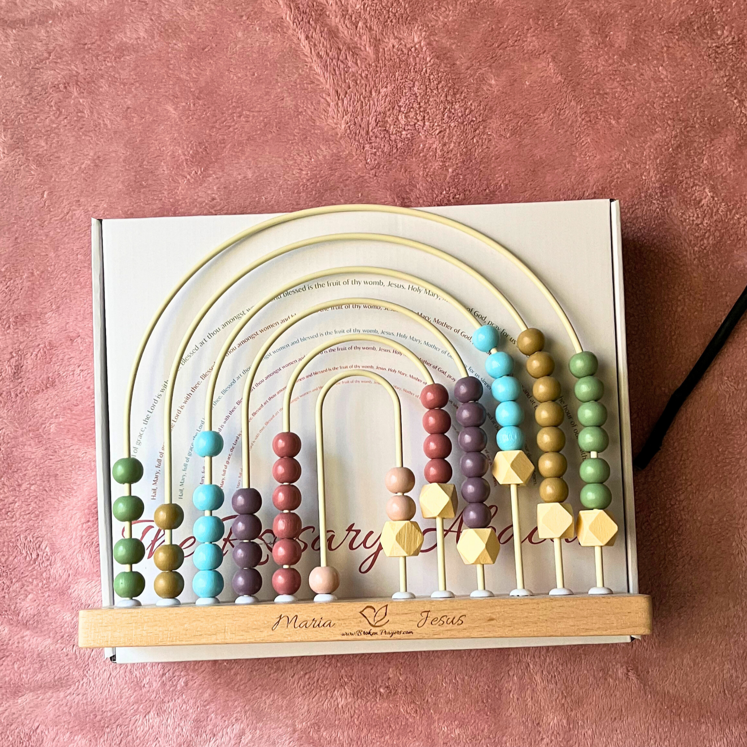 The Rainbow Rosary Abacus