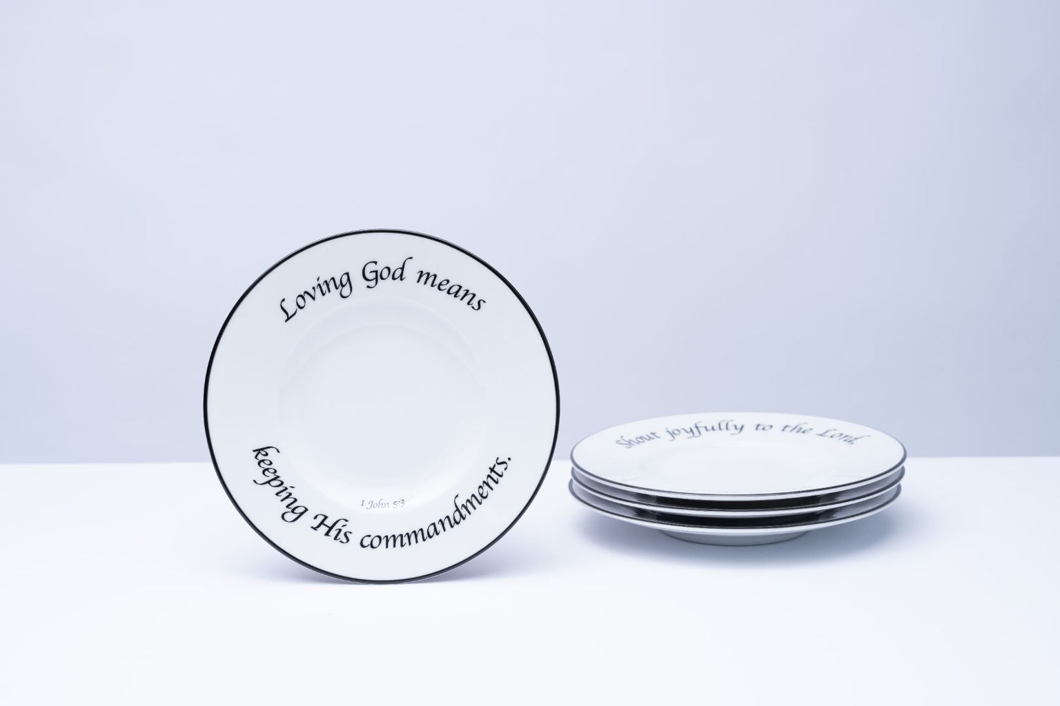 Daily Bread Appetizer Plates, Set of 4