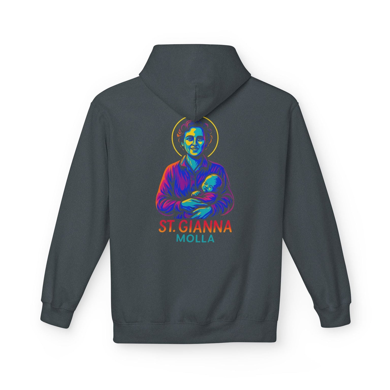 St. Gianna Molla | Catholic Hoodie | Pro-Life Witness