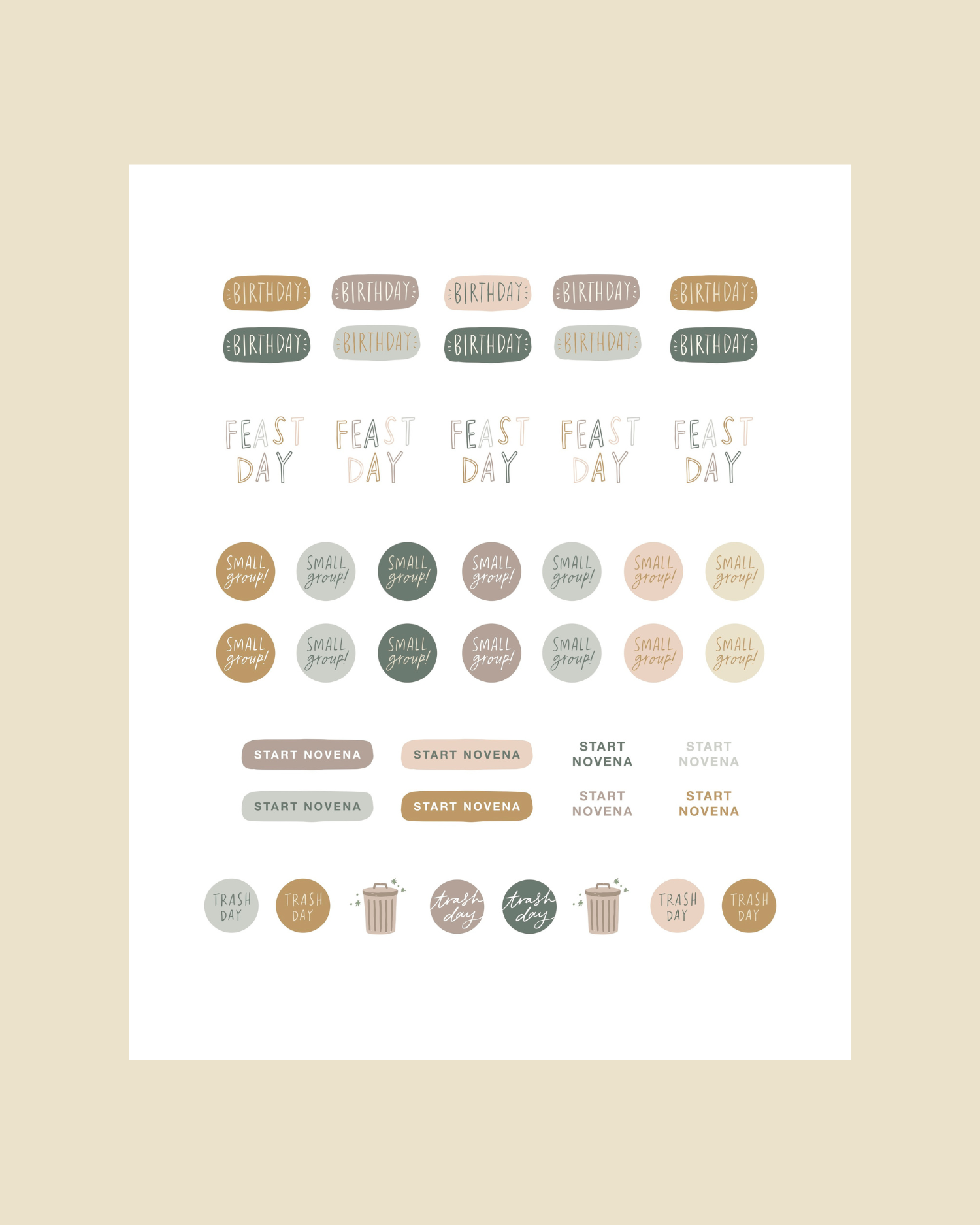 Planner Stickers