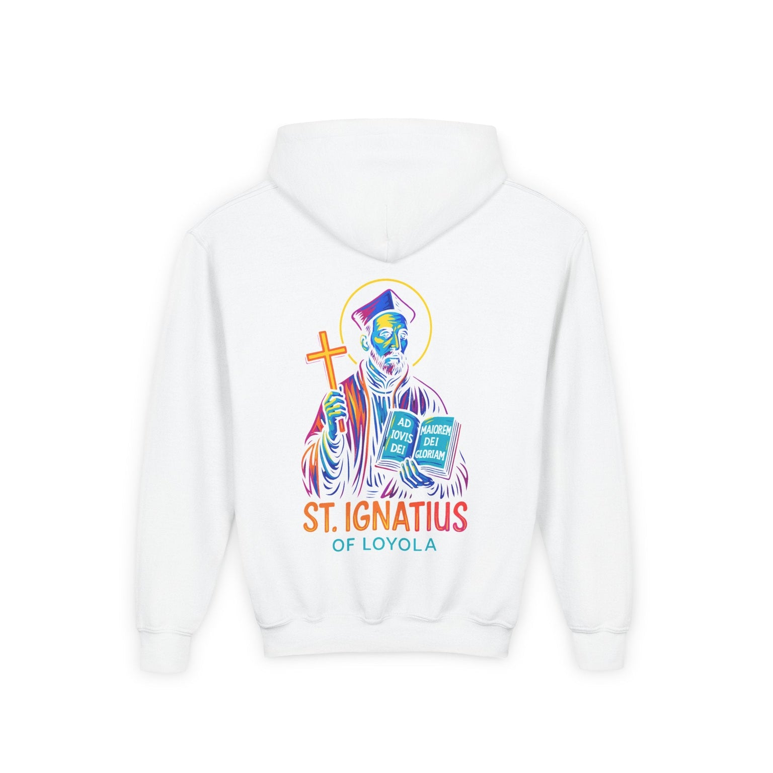 St. Ignatius of Loyola | Kids Catholic Hoodie | AMDG