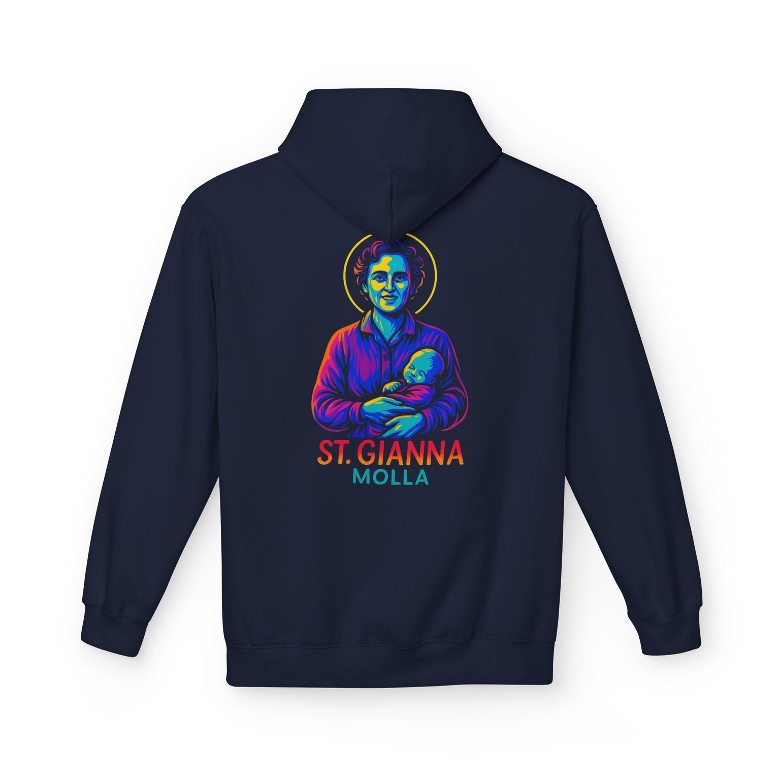 St. Gianna Molla | Catholic Hoodie | Pro-Life Witness