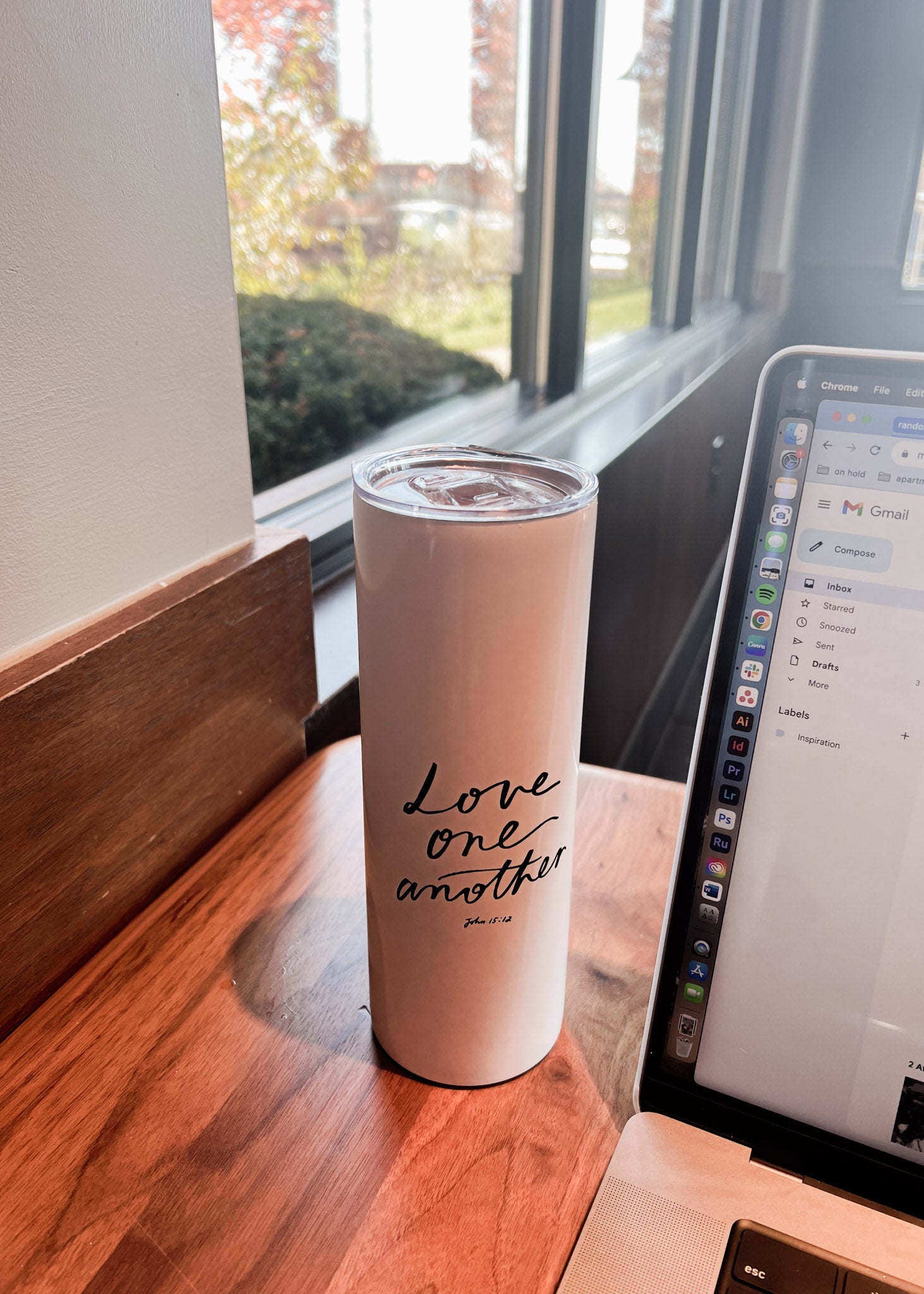 Love One Another Stainless Steel Tumbler