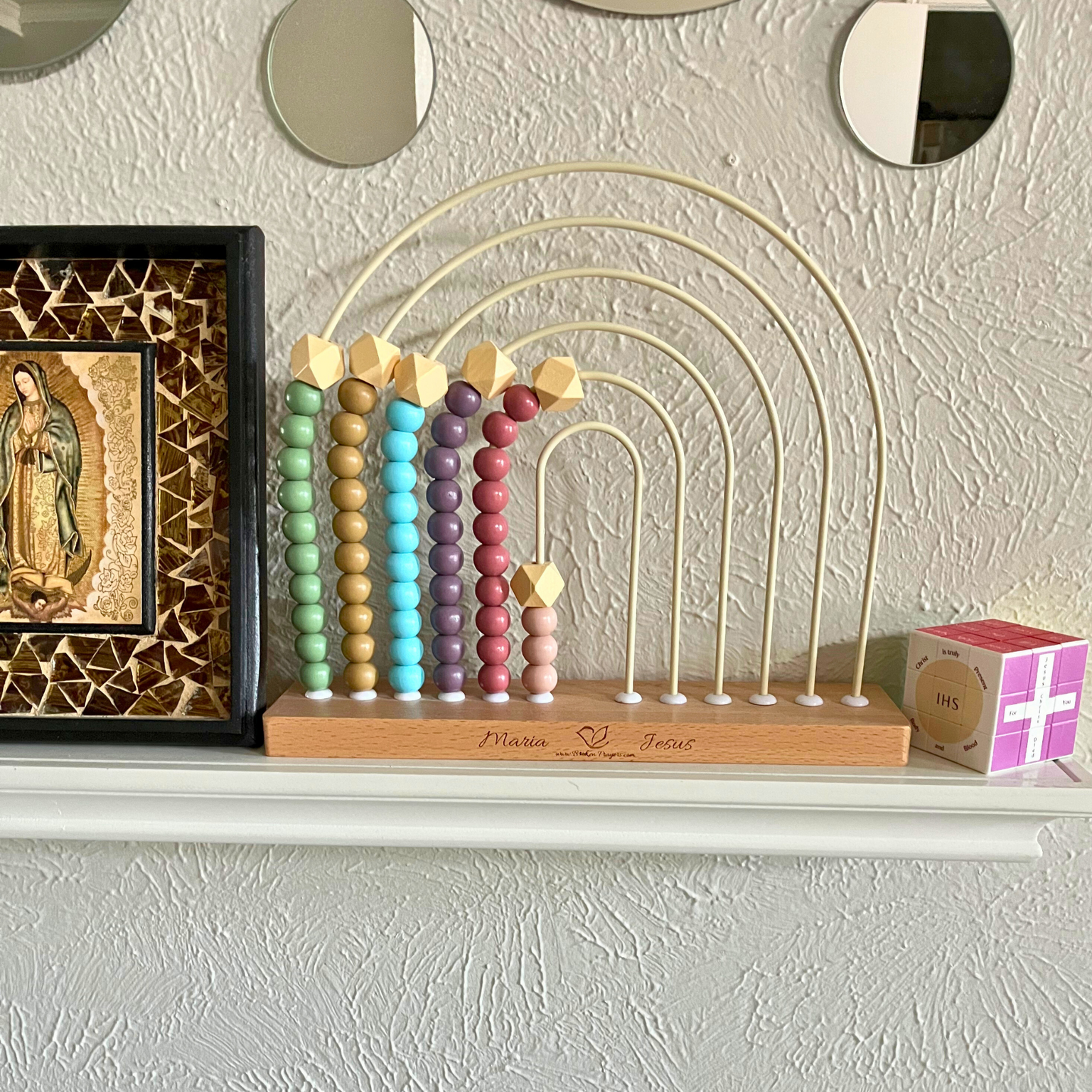 The Rainbow Rosary Abacus