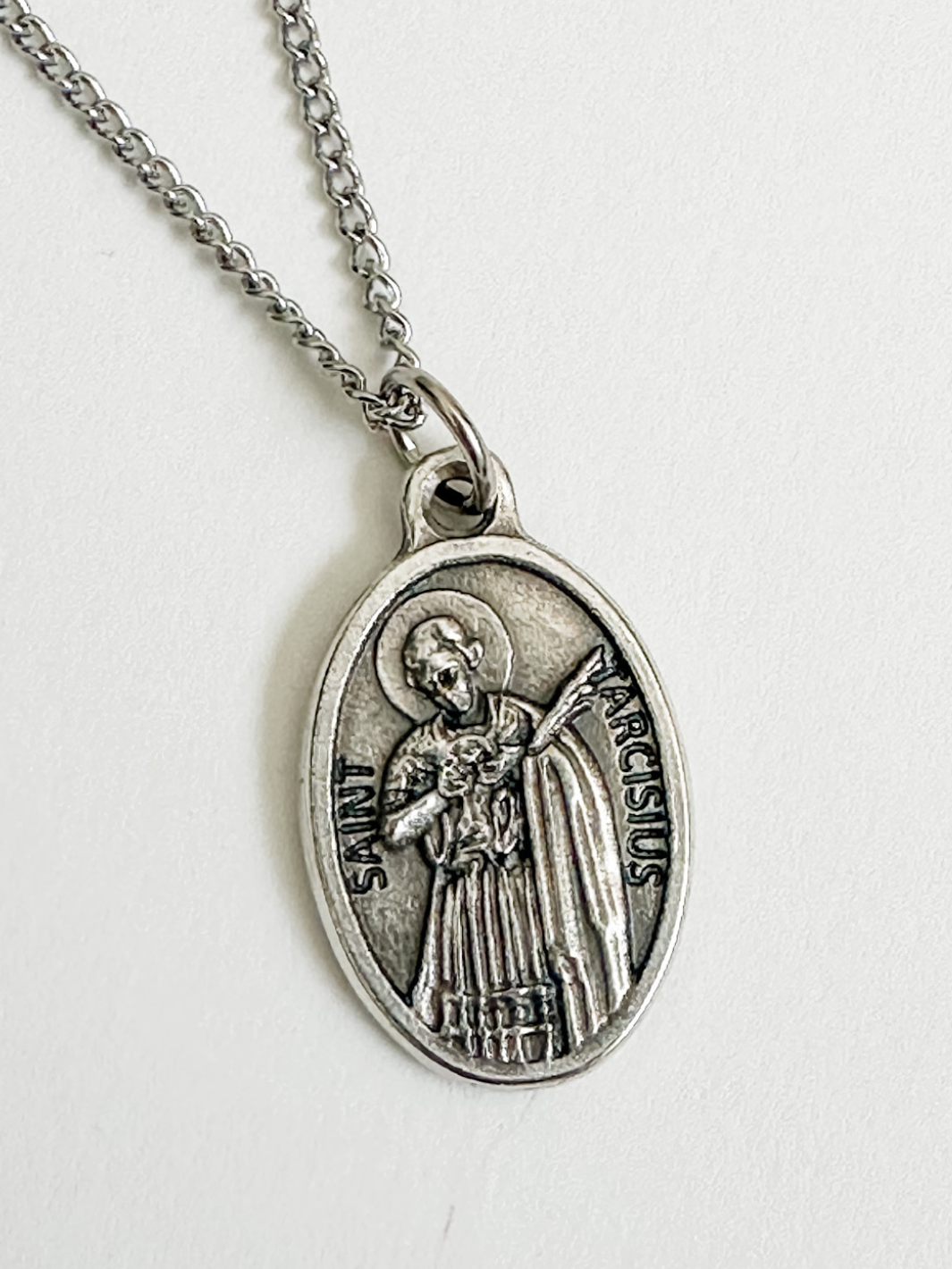 St. Tarcisius Medal Necklace