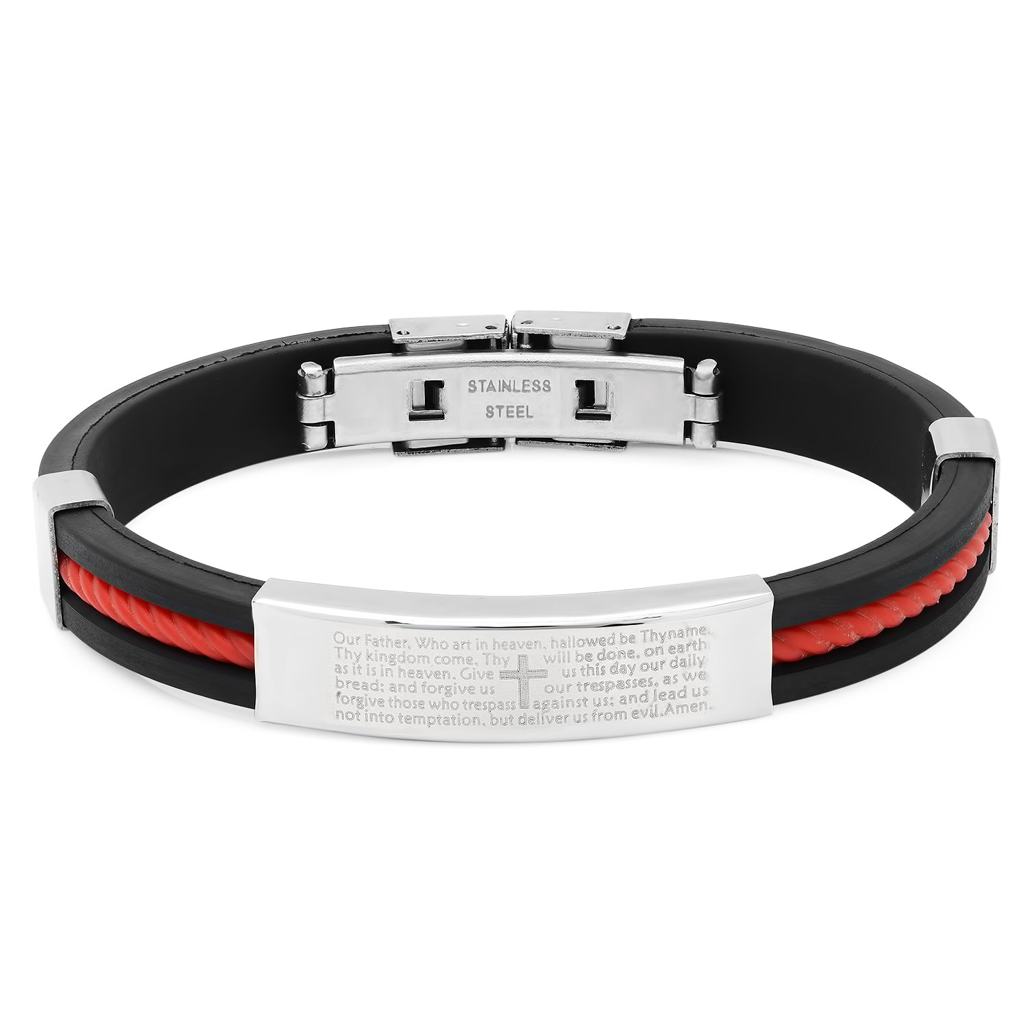 Lord's Prayer Lasso ID Bracelet