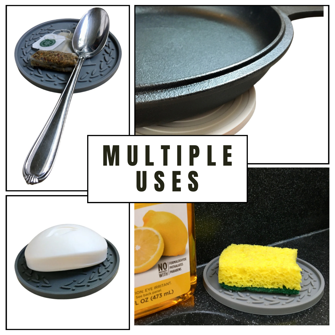 Catholic Coasters, Catholic Silicone Coasters, Set of 4