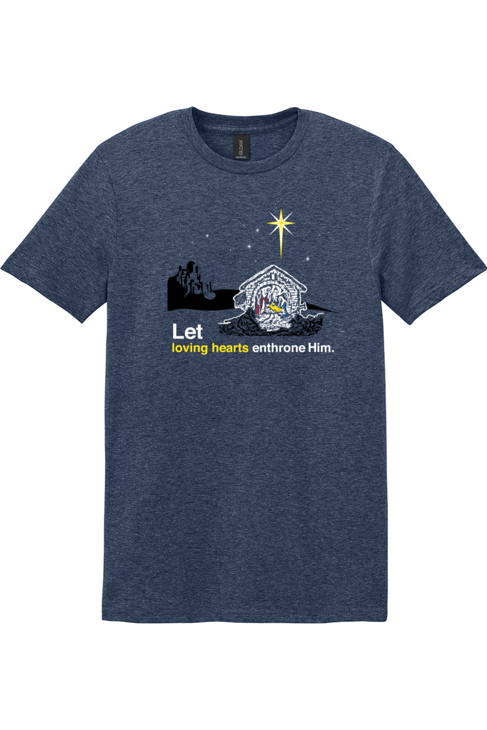 Holy Night - Christ's Nativity Adult T-Shirt