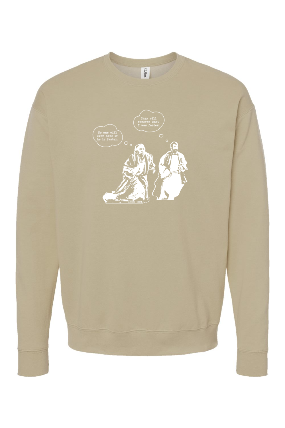 John Runs John 20:4 - Crewneck Sweatshirt