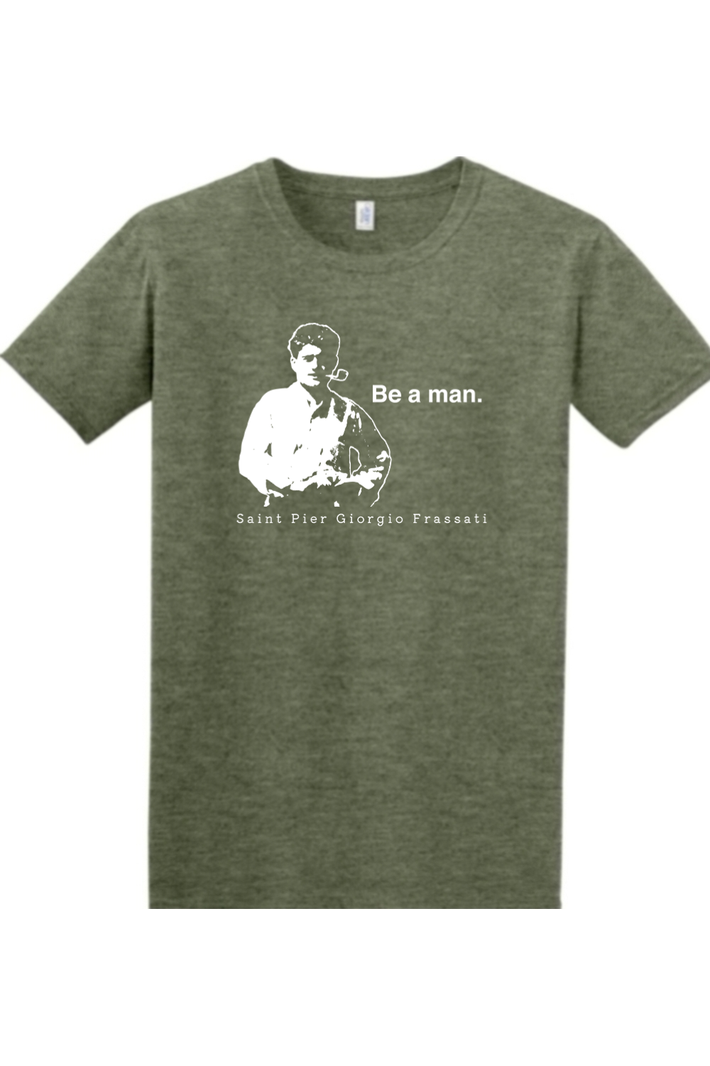 Be a Man - St. Pier Giorgio Frassati Adult T-shirt
