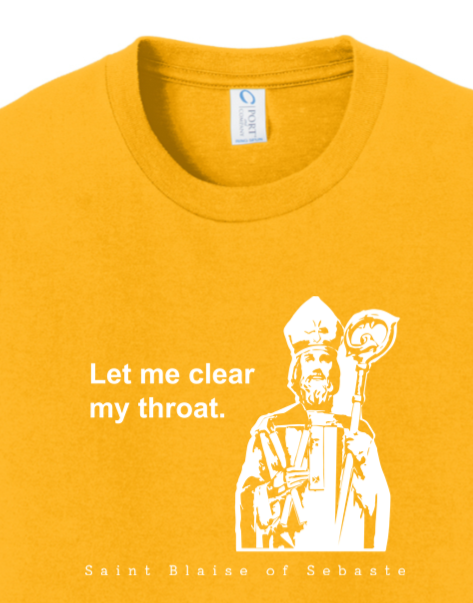 Let Me Clear My Throat - St Blaise of Sebaste Youth T-Shirt