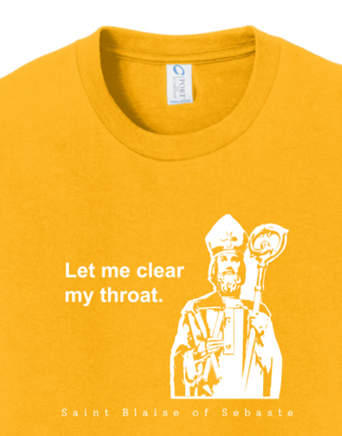 Let Me Clear My Throat - St Blaise of Sebaste Youth T-Shirt