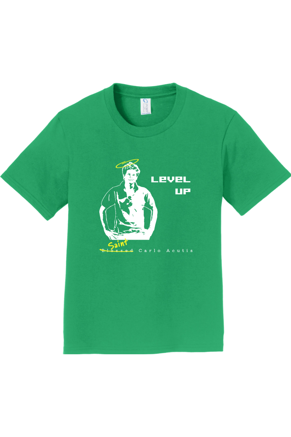Level Up - St. Carlo Acutis - Youth T-Shirt