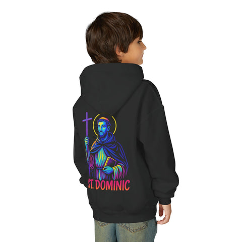 St. Dominic | Kids Catholic Hoodie | Rosary Saint
