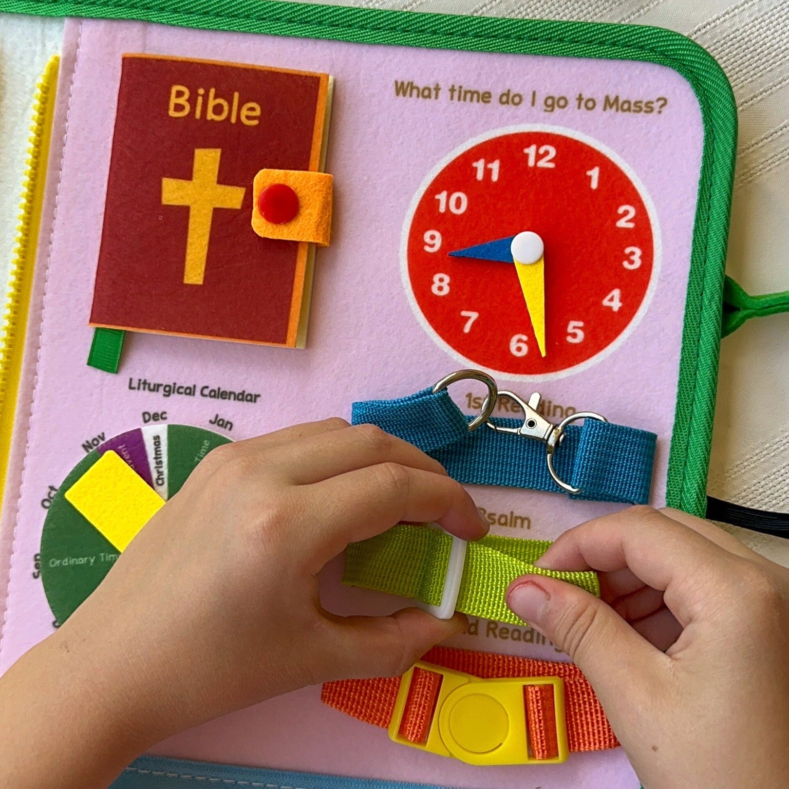 My Pray & Play Busy Book: A Quiet Felt Book