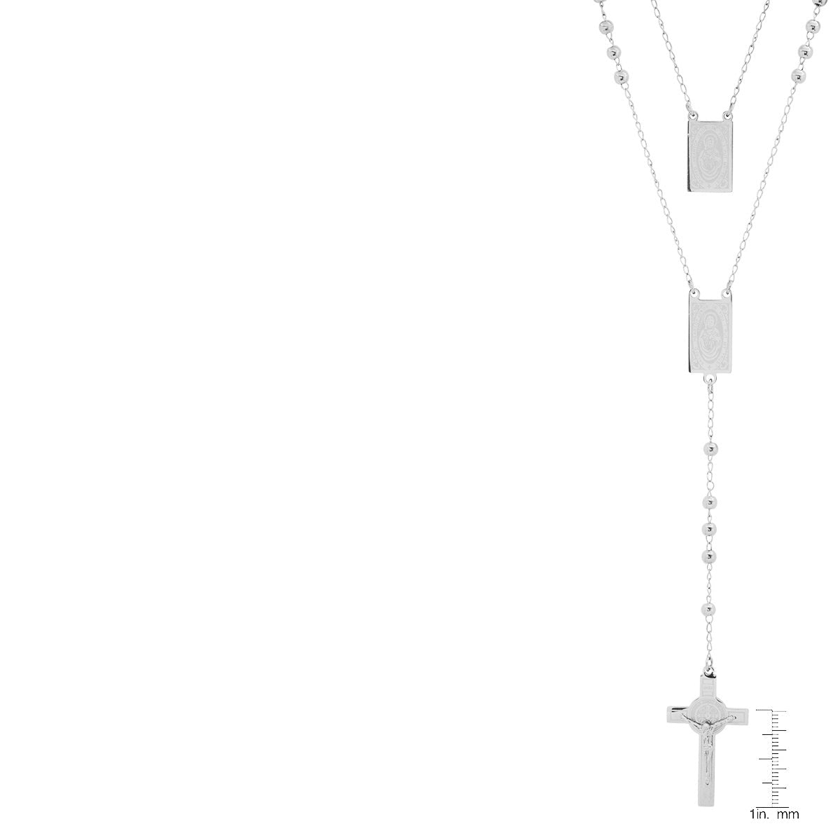 Stainless Steel Scapular Rosary