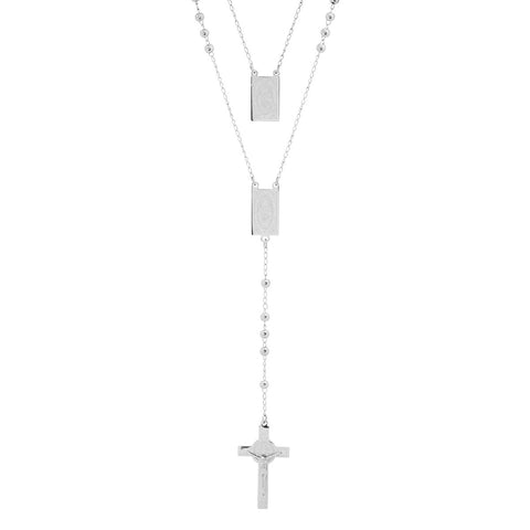 Stainless Steel Scapular Rosary