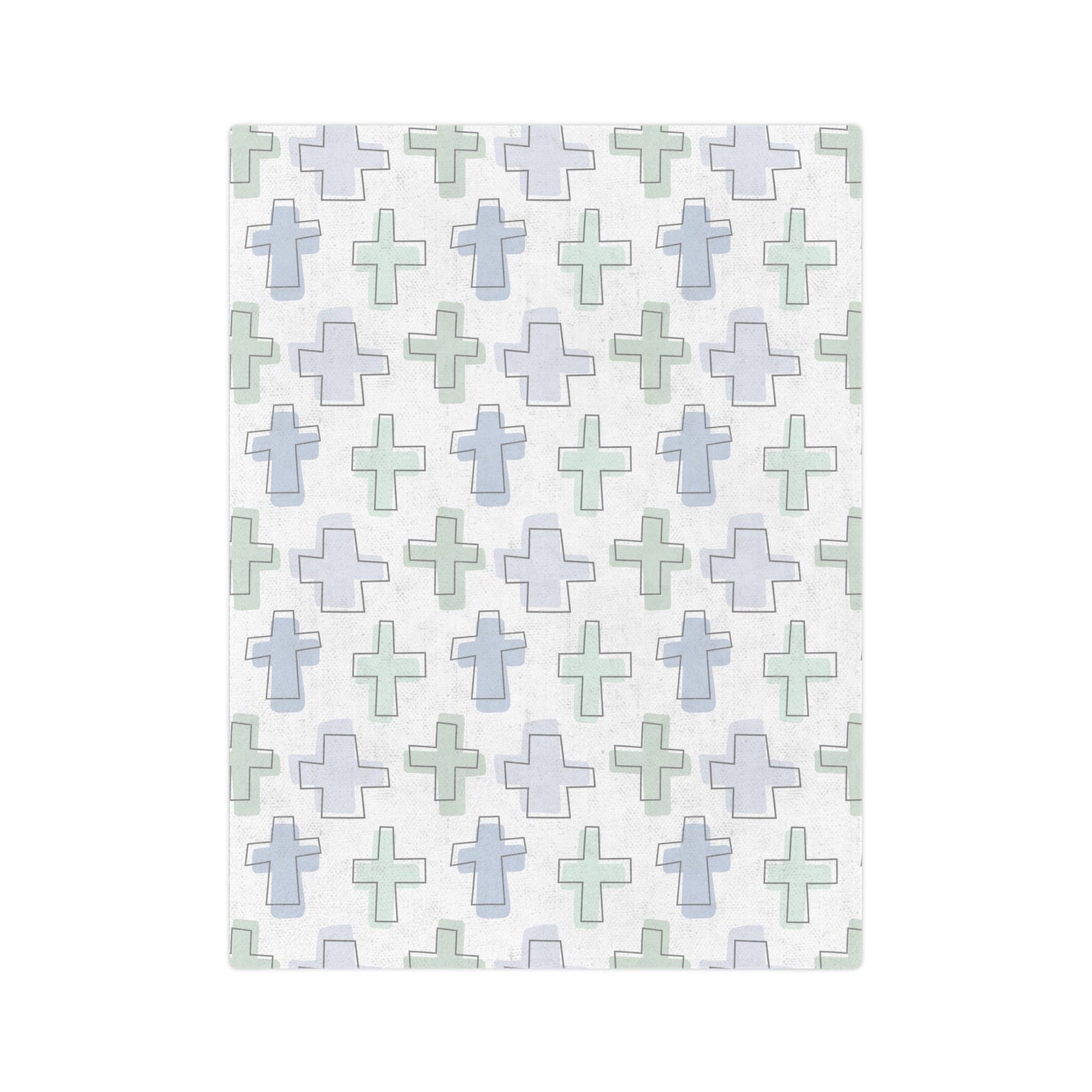 Rooted in Faith Minky Blanket