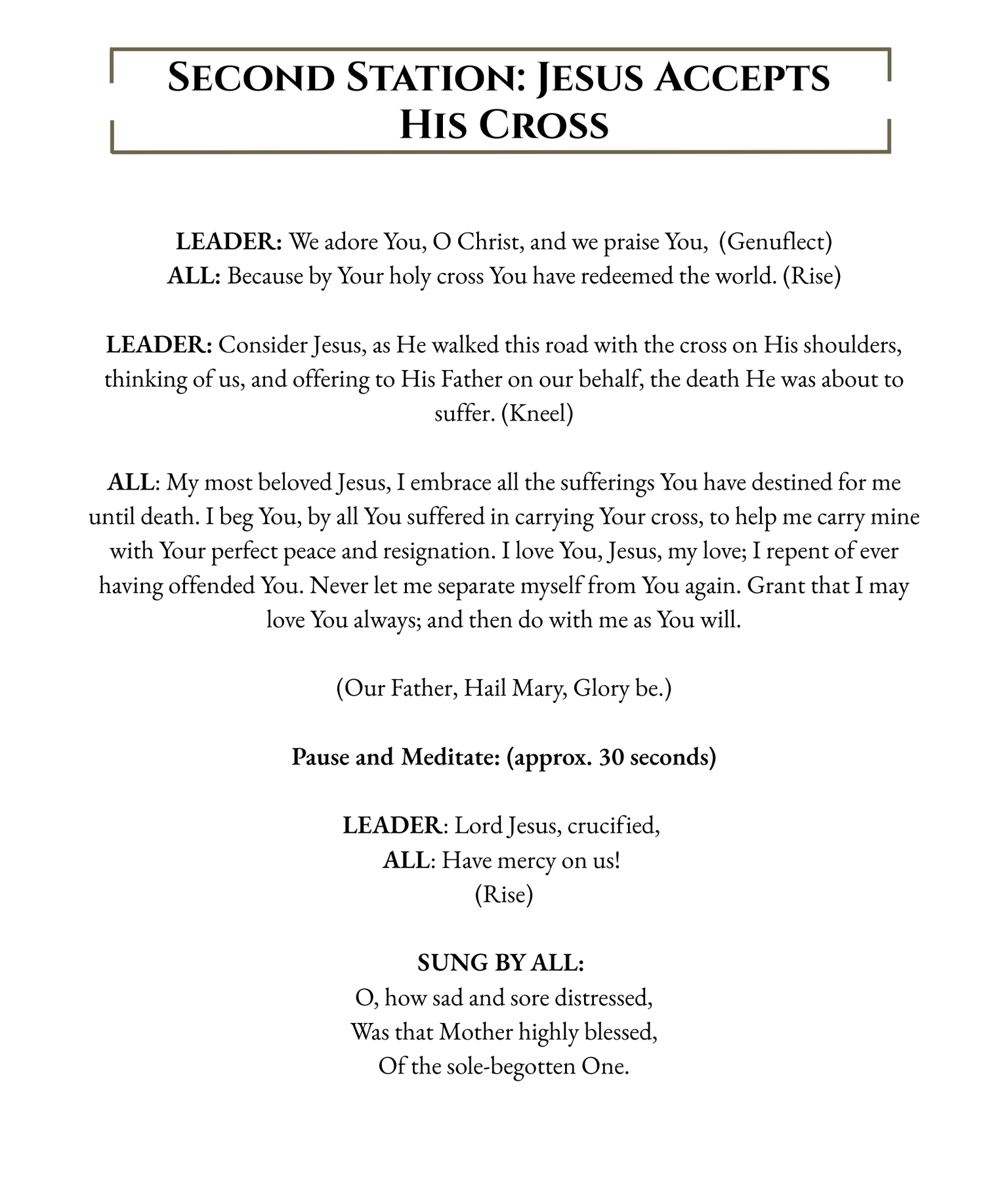 Stations of the Cross