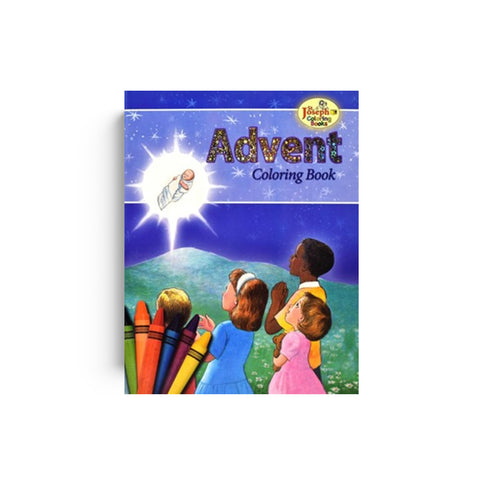 Coloring Book about Advent