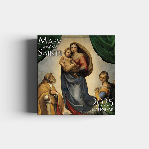 2025 Mary and the Saints Wall Calendar