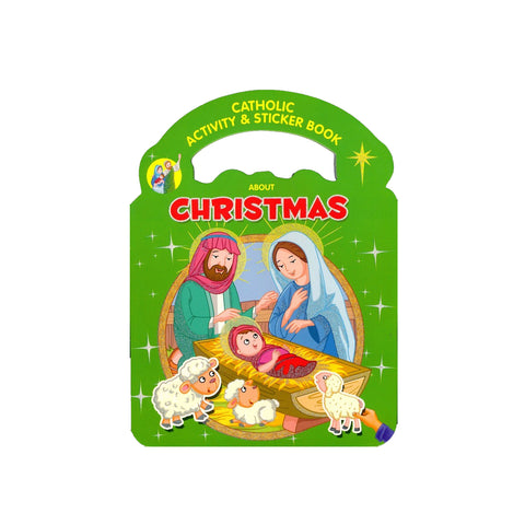 Catholic Activity & Sticker Book about Christmas