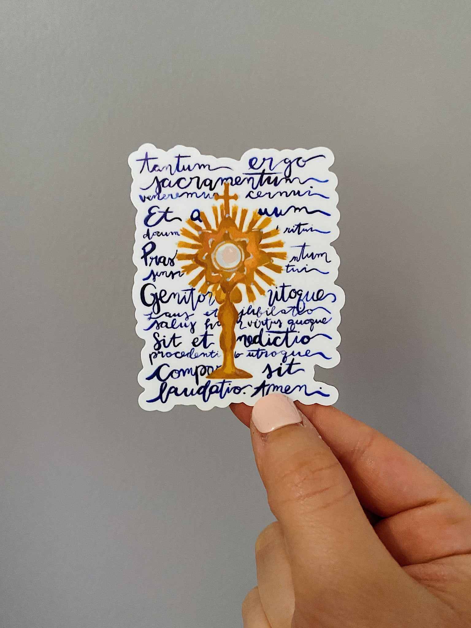 Adoration Sticker