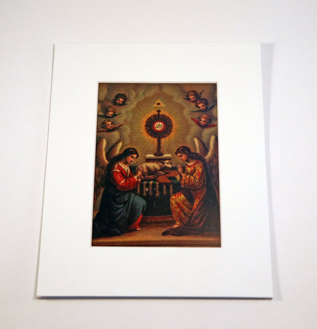 Most Holy Sacrament of the Altar Print 5X7