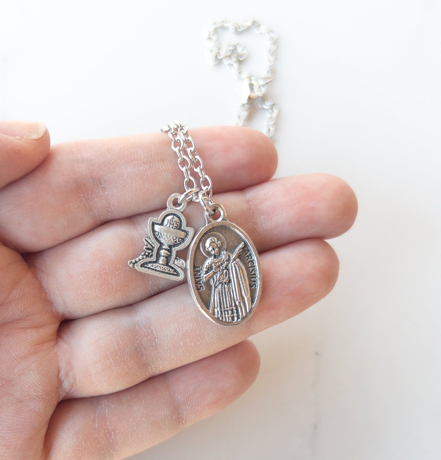 St Tarcisius Altar Server Necklace