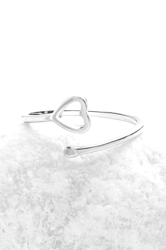 Handmade Stainless God is Love Ring