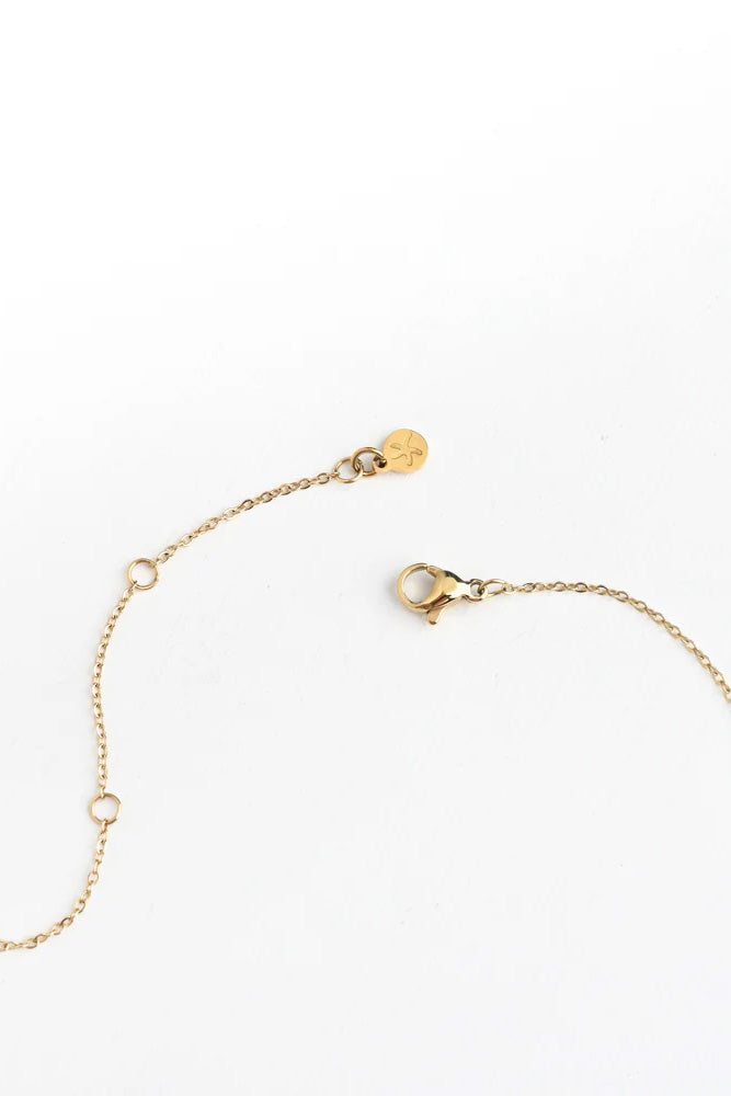 Fair-Trade Gold Shine the Light Necklace