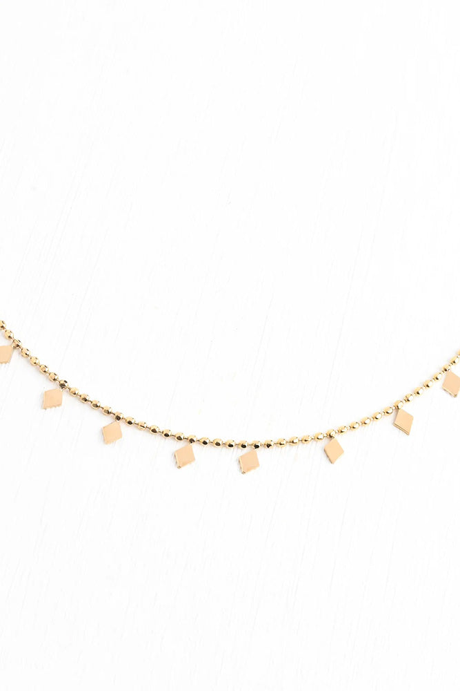 Fair-Trade Gold Shine the Light Necklace