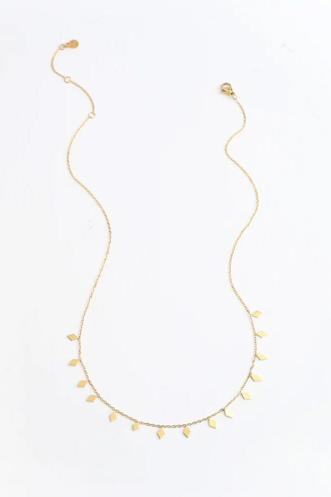 Fair-Trade Gold Shine the Light Necklace