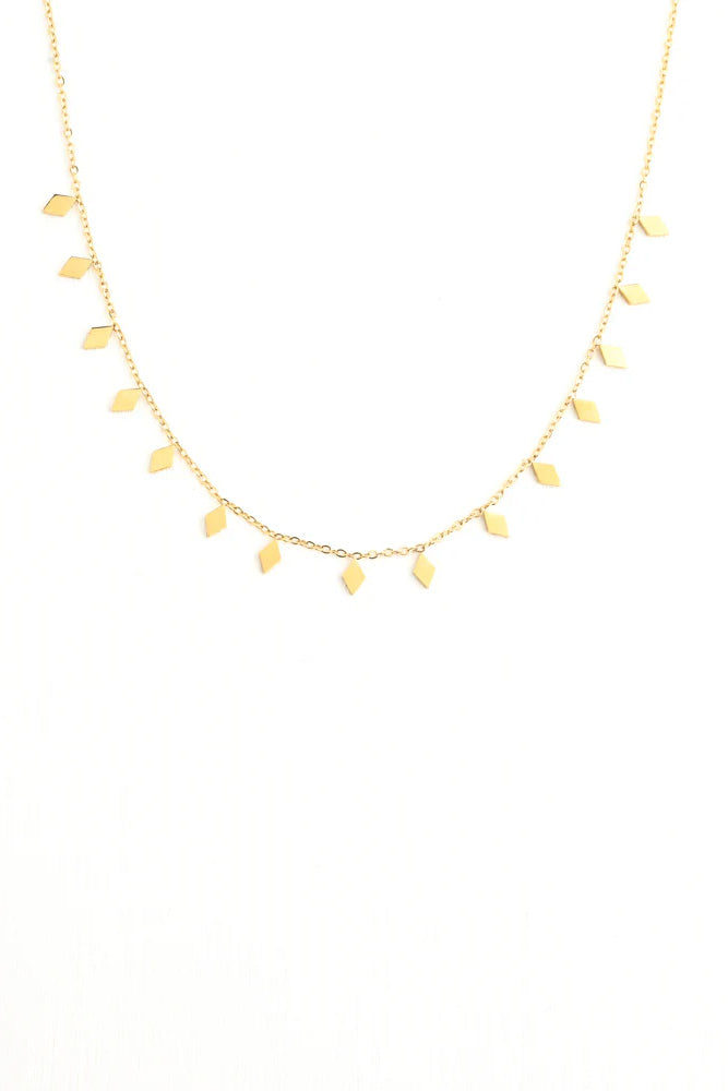 Fair-Trade Gold Shine the Light Necklace