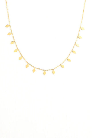 Fair-Trade Gold Shine the Light Necklace