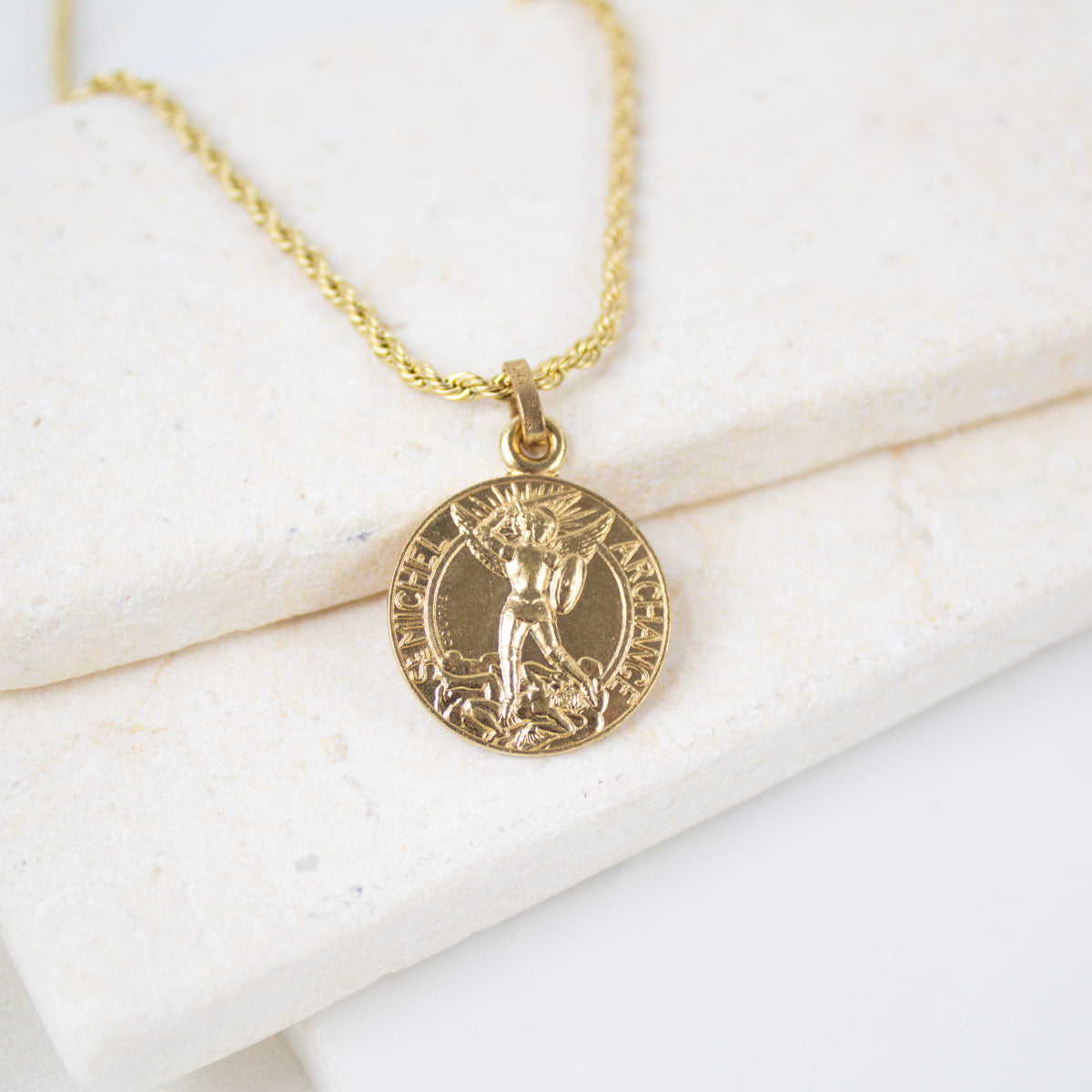 Archangel Michael Guardian Angel Necklace