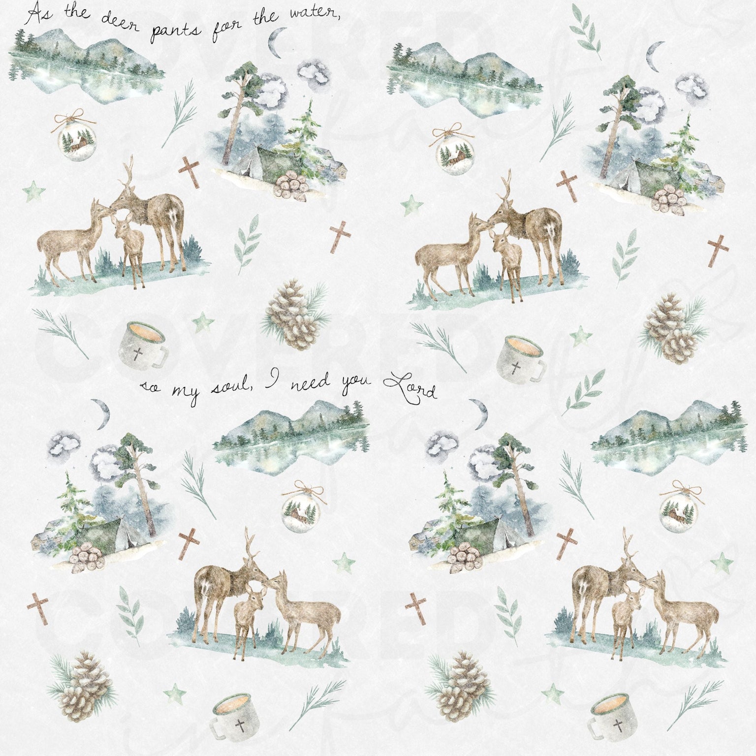 My Soul Longs Minky Blanket