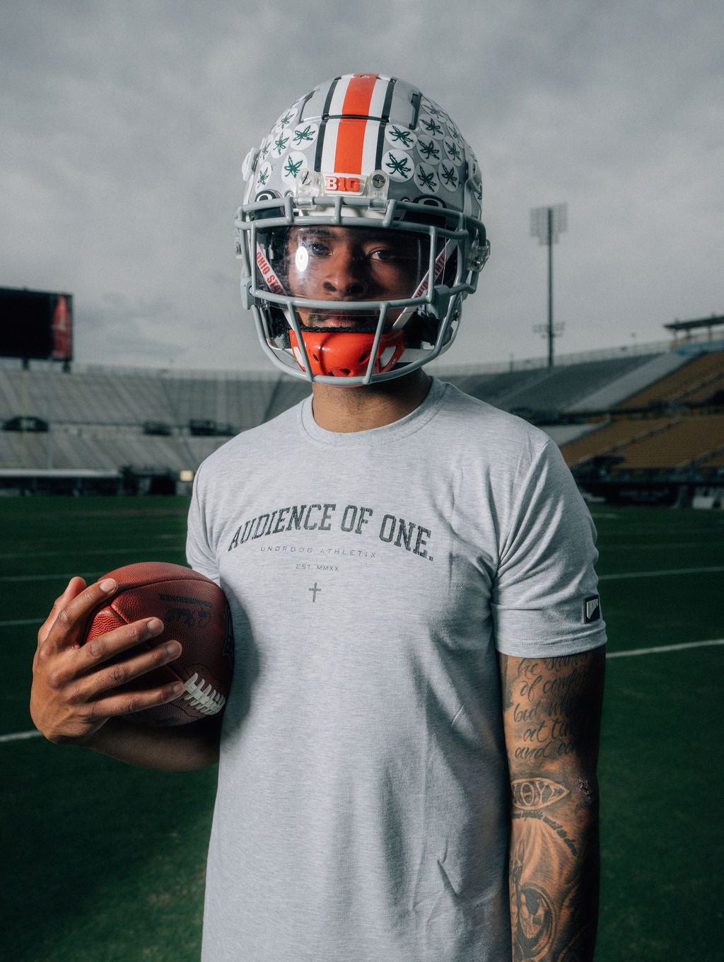 "AO1" T-SHIRT SPORT GREY